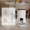 Wehao Pets 4L Round Pet Auto Feeder with 1080P HD Video Camera