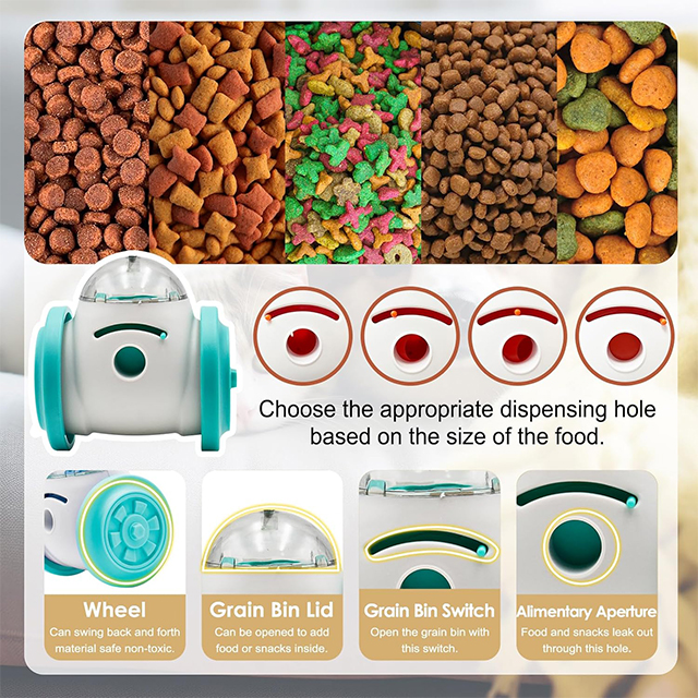 Wehao Interactive Snack Dispensing Toy for Dogs And Cats