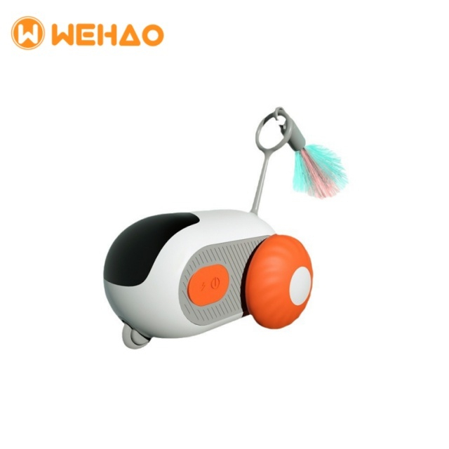 Bulk Wholesale Automated Remote Controlled Moving Cat Toys With Feathers
