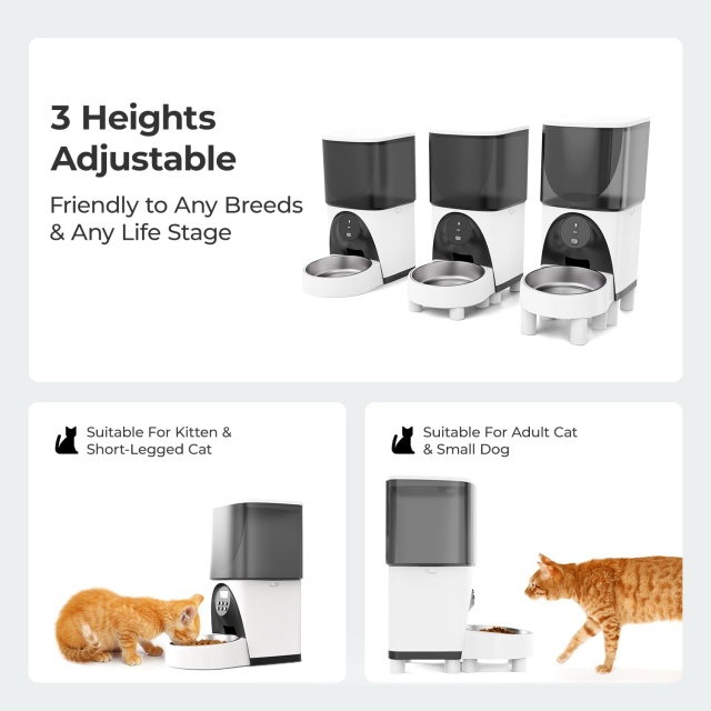 Wehao Pets 4L Wifi Automatic Dog Feeder