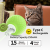 Cat Toys Manufacturer Interactive Remote Automatic Ball Chaser Toy