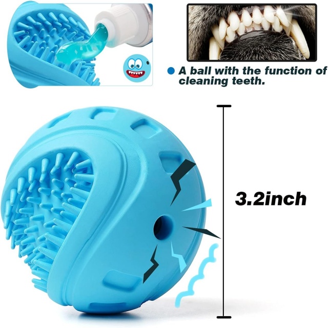 Dog Toy Companies Personalized Tough Rubber Squeaky Dog Ball Toys