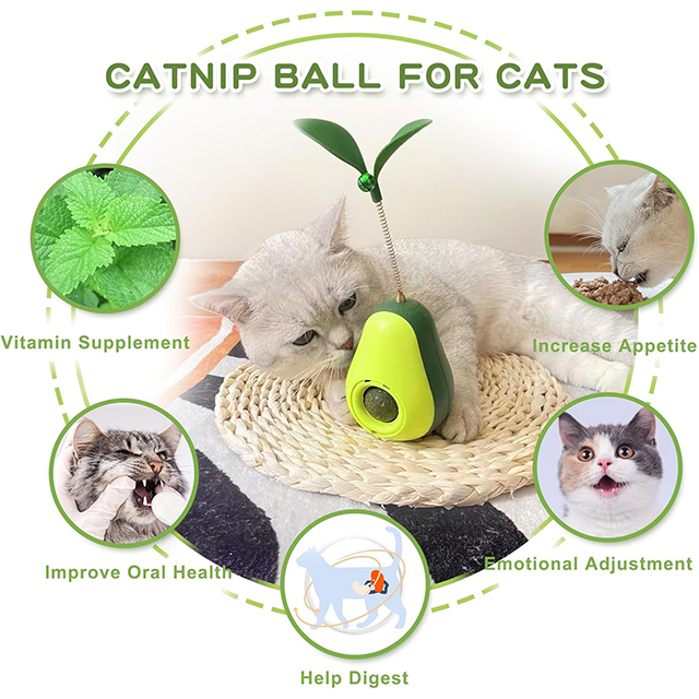 Wehao Multi-Functional Catnip Tumbler Toy