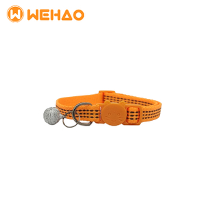 Wehao Cute Safe Breakaway Cat Collar with Reflective Strip And Bell