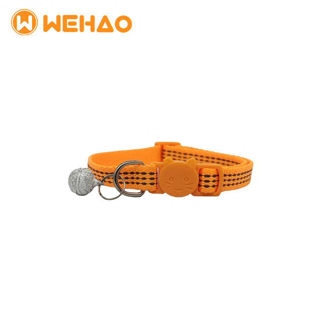 Wehao Cute Safe Breakaway Cat Collar with Reflective Strip And Bell