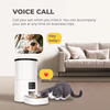 Wehao Pets 4L Round Pet Auto Feeder with 1080P HD Video Camera