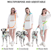 Wehao Double Handle Dog Leash Safety Adjustable Durable 5ft