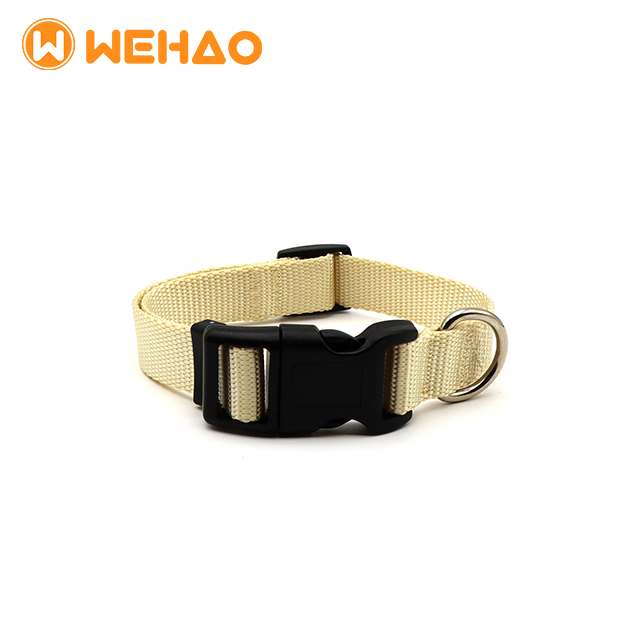 Wehao Reflective Dog Collar Adjustable Premium Nylon Safety Buckle