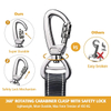 Wehao Durable Bungee Dog Leash Reflective Safety Padded Handles