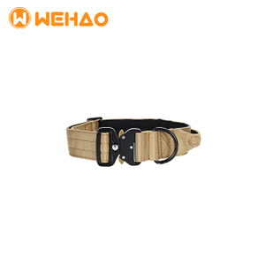 Wehao Premium Heavy Duty Dog Collar with Padded Handle