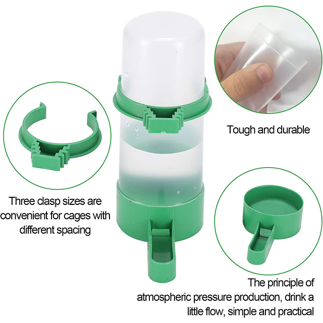 Wehao Bird Waterer Easy Install Safe