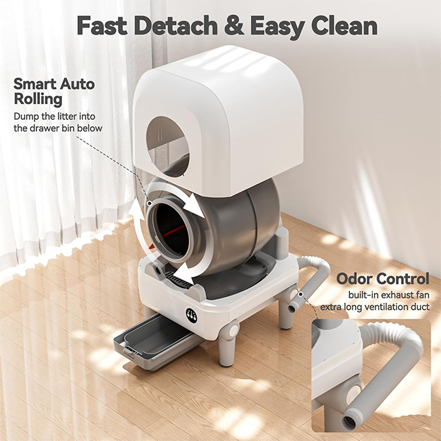 Wehao Smart Self-Cleaning Cat Litter Box
