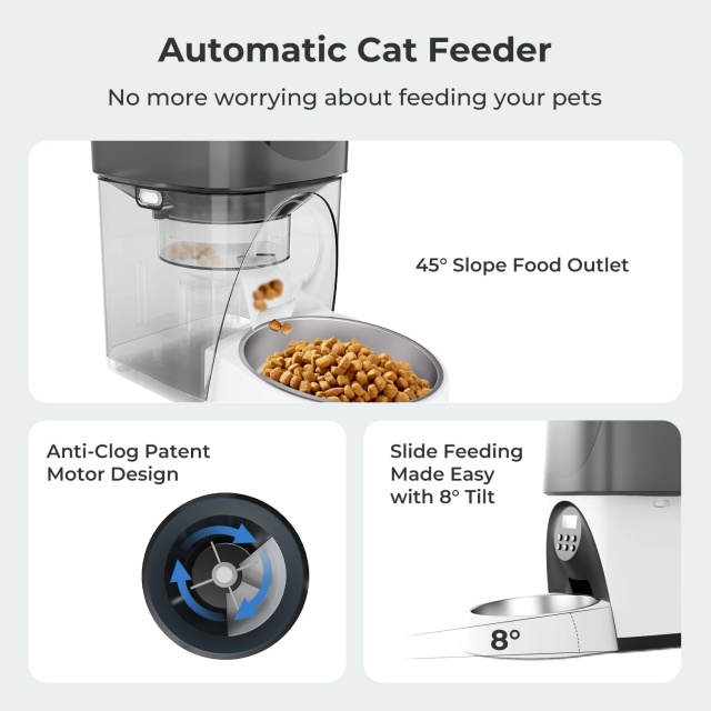 Wehao Pets 4L Wifi Automatic Dog Feeder
