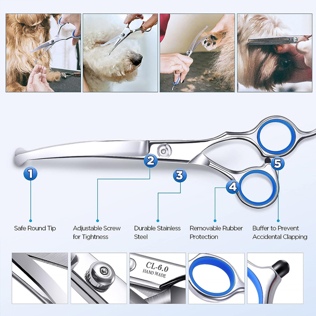 Wehao Professional Dog Grooming Scissors Set