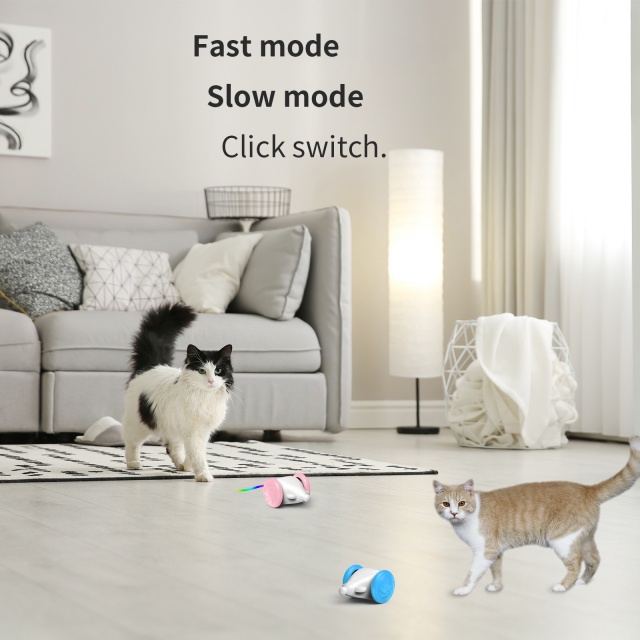 Personalized Custom Best Interactive Electronic Cat Toy Mouse For Bored Cats