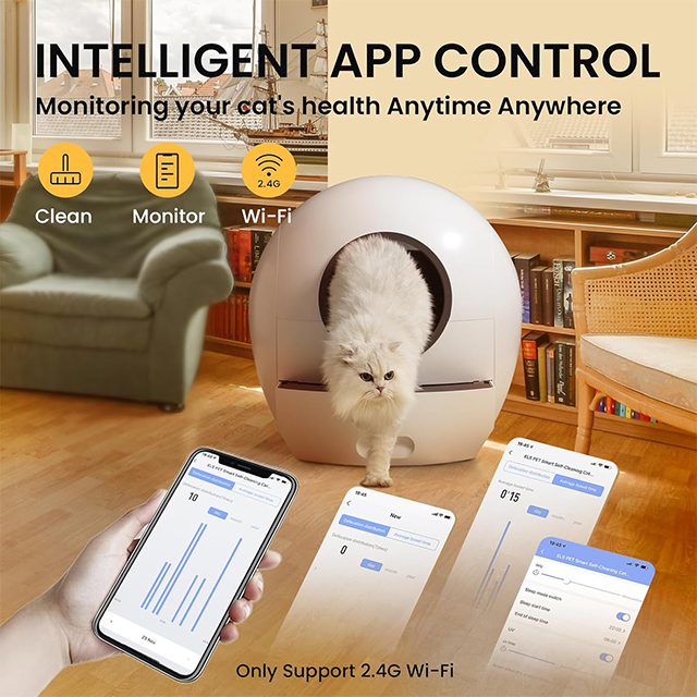Wehao Self-Cleaning Cat Litter Box Solution