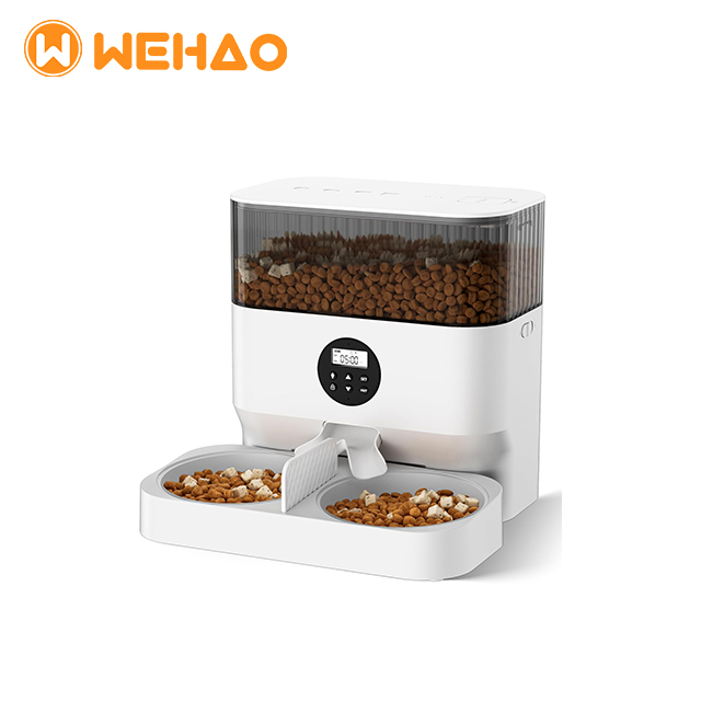 Wehao Pets 5L / 7L Automatic Pet Feeder with Camera And Double Bowls