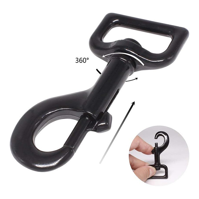 Wehao Dog Leash Dual Handles Nylon Traffic Reflective 360 Clasp