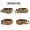 Wehao Tactical Dog Collar Adjustable Military Collar