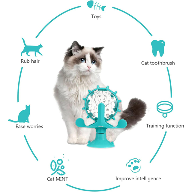 Wehao Rotating Interactive Pet Toy Durable