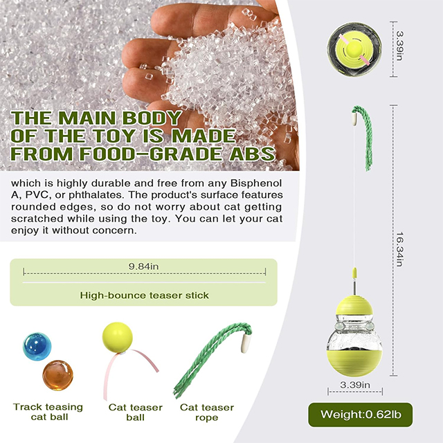 Wehao Wobble High-Elasticity Interactive Feeder Toy
