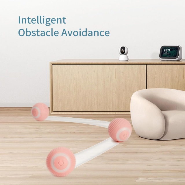 Factory Wholesale Interactive Automatic Pet Rolling Ball Toys for Cat And Dog