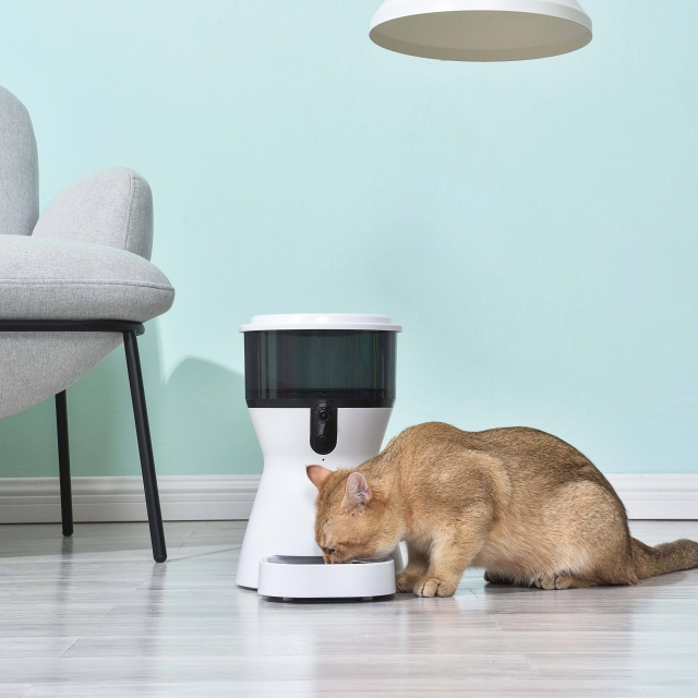 Wehao Pets 4L Automatic Pet Food Dispenser With Camera
