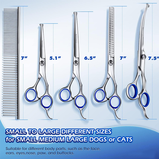 Wehao Professional Dog Grooming Scissors Set