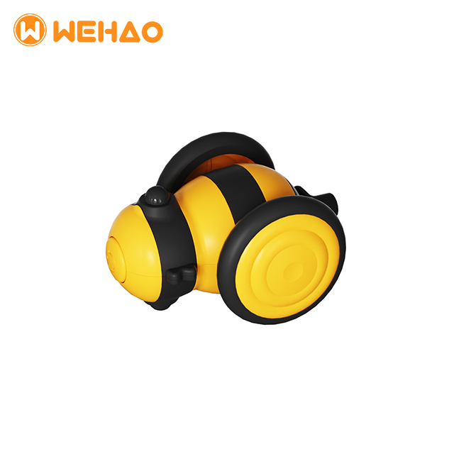 Wehao Bee Shaped Smart Cat Toy Car with Obstacle Avoidance