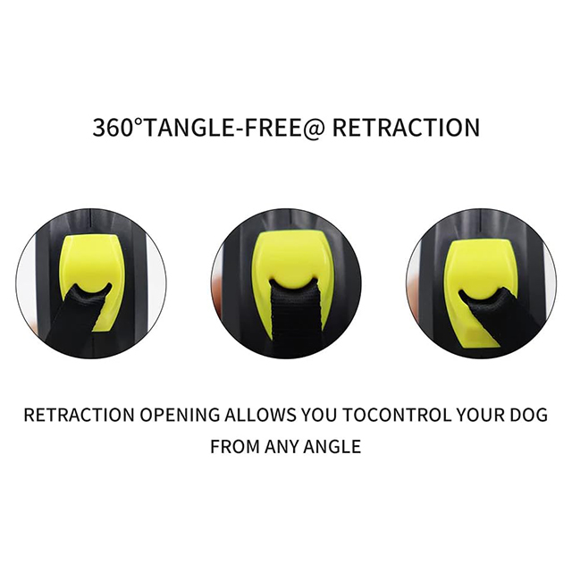 Wehao Retractable Dog Leash 16FT Tangle Free for Small Dogs