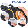 Wehao Retractable Dog Leash 16ft Durable Nylon AntiSlip Handle