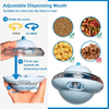 Wehao Large Capacity Adjustable Cat Treat Dispenser Toy