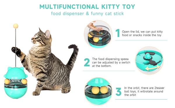 2.cat food toys
