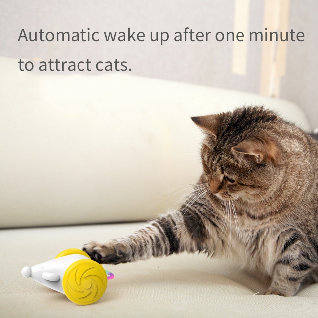 Personalized Custom Best Interactive Electronic Cat Toy Mouse For Bored Cats