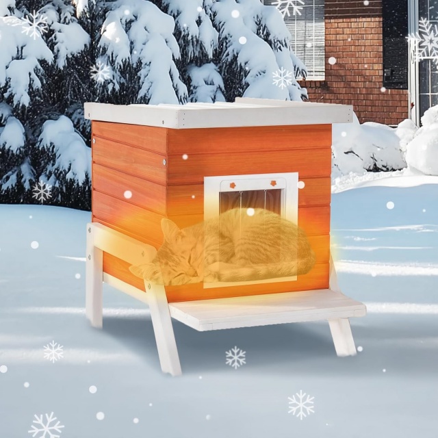 Petsfit Outdoor Cat Shelter