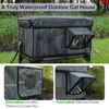 Custom Heated Insulated Waterproof Outdoor Cat House For Winter