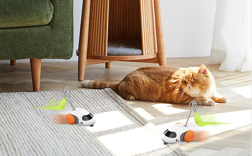 1.Extended playtime for active cats Cat Interactive Toys