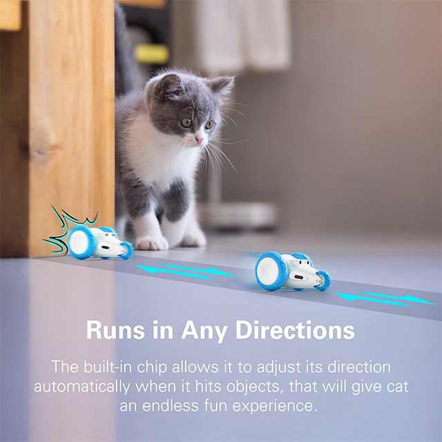 Wehao Interactive Cat Toys with Adjustable Speeds