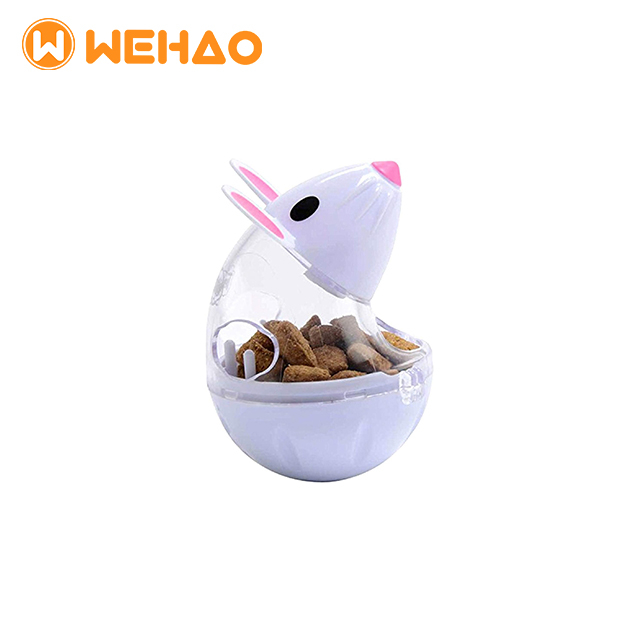 Wehao Cat Feeder Toy Slow Feeder Ball Interactive Mouse Shape