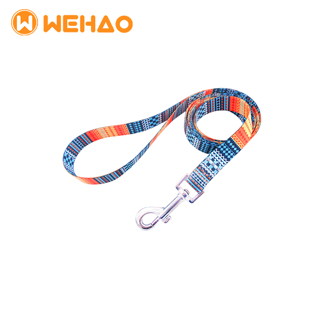 Wehao Colorful Floral Geometric Dog Leash Durable Lightweight