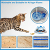 Wehao Large Capacity Adjustable Cat Treat Dispenser Toy