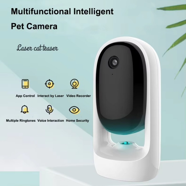 Wehao Pets Wholesale Interactive Smart Laser Teaser Cat Toys With Camera