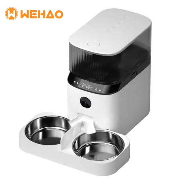 Wehao Pets 5L Automatic Smart Pet Feeder With Two Bowls