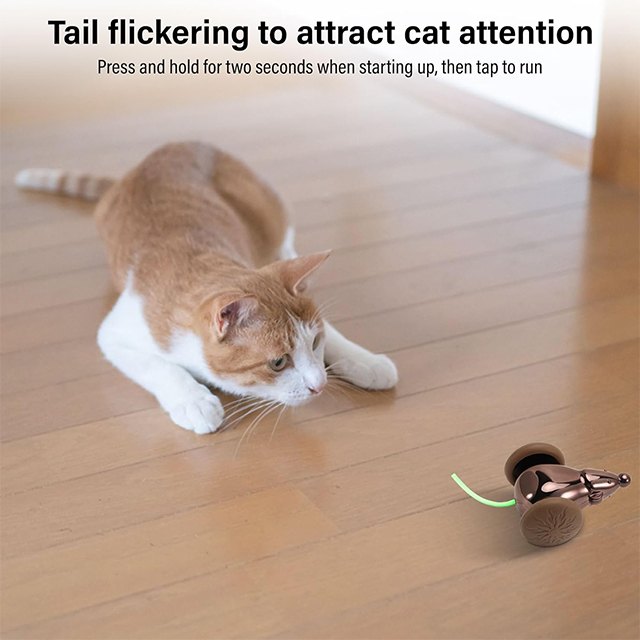 Wehao Smart Interactive Automatic Cat Mouse Toy