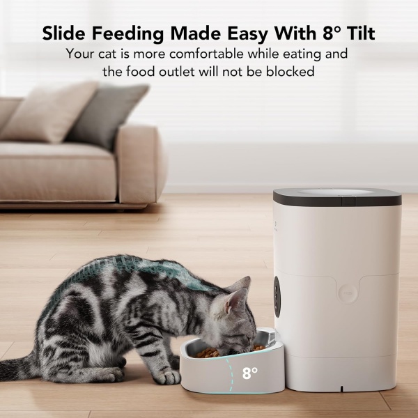Slide Feeding Made Easy With 8° Tilt