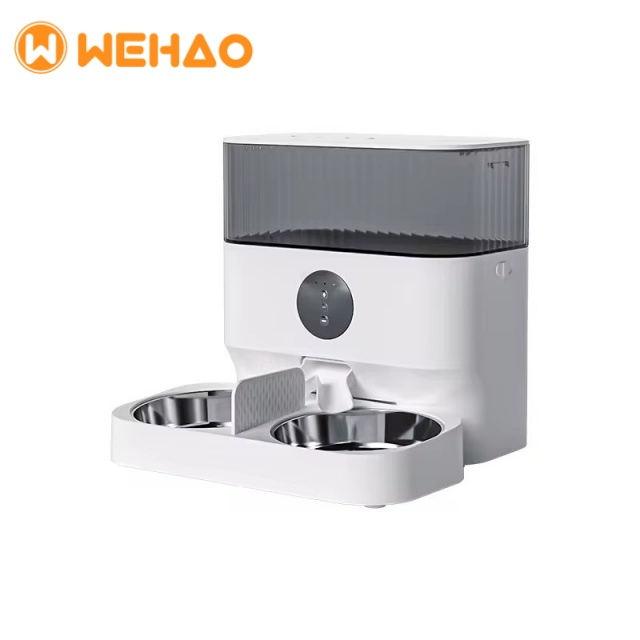 Wehao Pets 5L / 7L Automatic Pet Feeder with Camera And Double Bowls