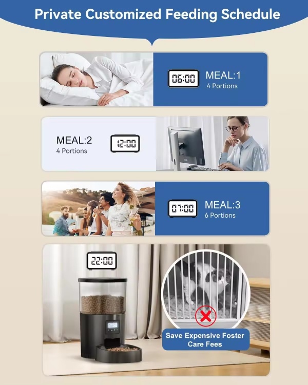 Private Customized Feeding Schedule