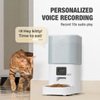Wehao Pets 6L Pet Automatic Feeder For Cats & Dogs