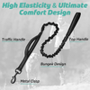 Wehao Sturdy Heavy Duty Anti Shock Bungee Dog Leash Reflective