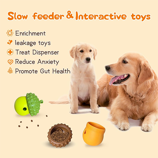 Wehao Safe Non-toxic Durable Treat Dispenser for Pets